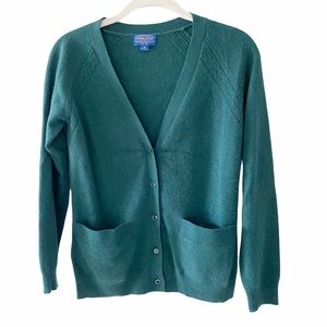 NWT Pendleton Women’s Green Cashmere Sweater XS